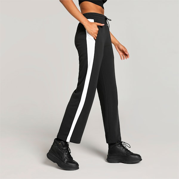 ICONIC T7 Women's Straight Pants, PUMA Black, extralarge-IND