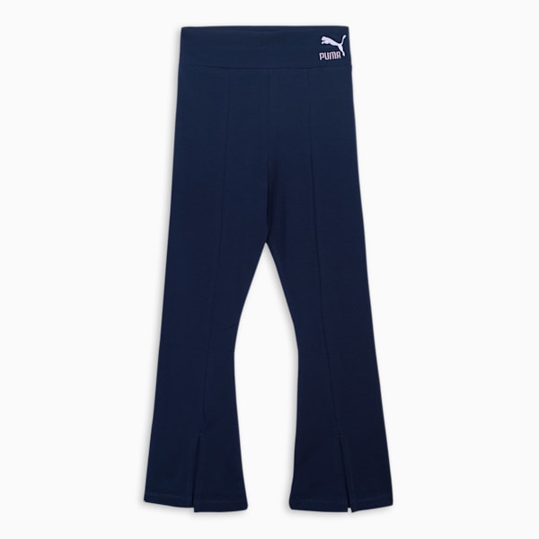 MATCH POINT Youth Flared Leggings, Club Navy, extralarge-IND