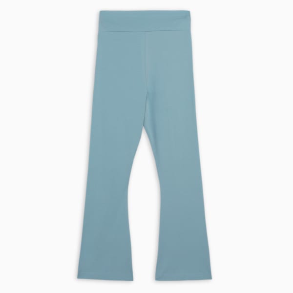 MATCH POINT Youth Flared Leggings, Turquoise Surf, extralarge-IND