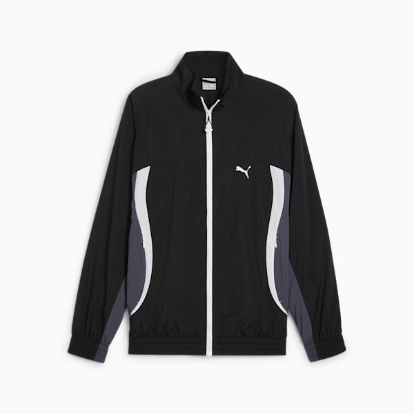 CELLERATOR Men's Track Jacket, PUMA Black-Galactic Gray, extralarge