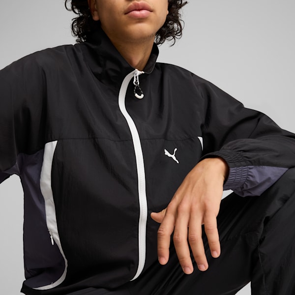 CELLERATOR Men's Track Jacket, PUMA Black-Galactic Gray, extralarge