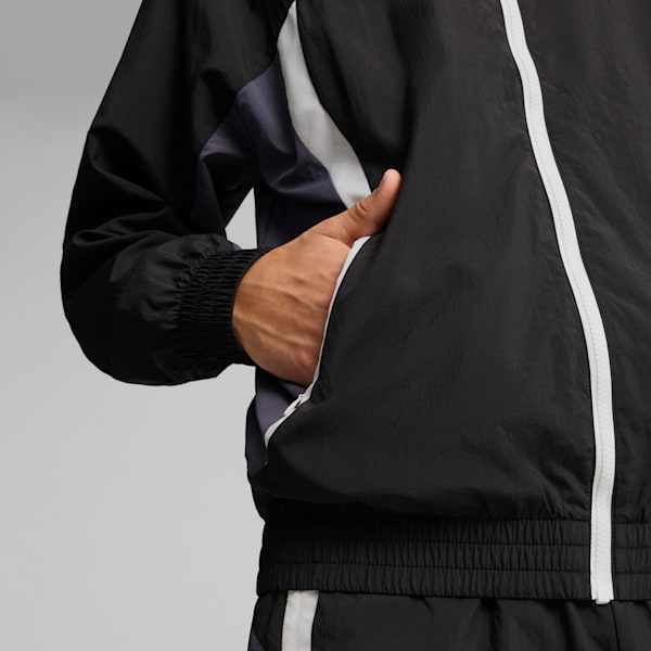 CELLERATOR Men's Track Jacket, PUMA Black-Galactic Gray, extralarge