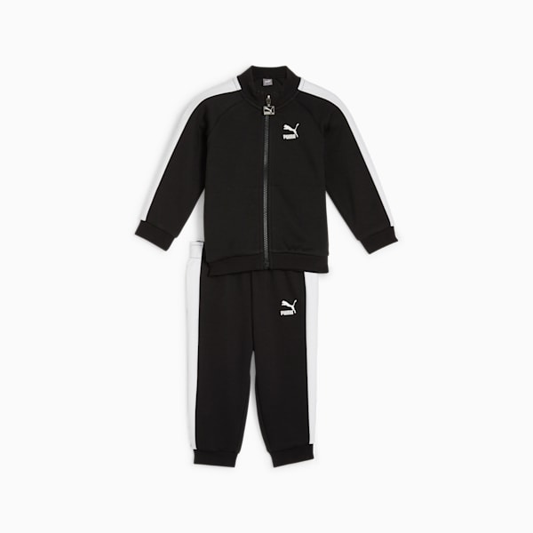 Conjunto de dos piezas para infantes MINICATS T7 ICONIC, PUMA Black, extralarge