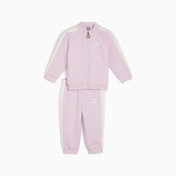 MINICATS T7 ICONIC 2-Piece Toddlers' Tracksuit Set, Grape Mist, extralarge