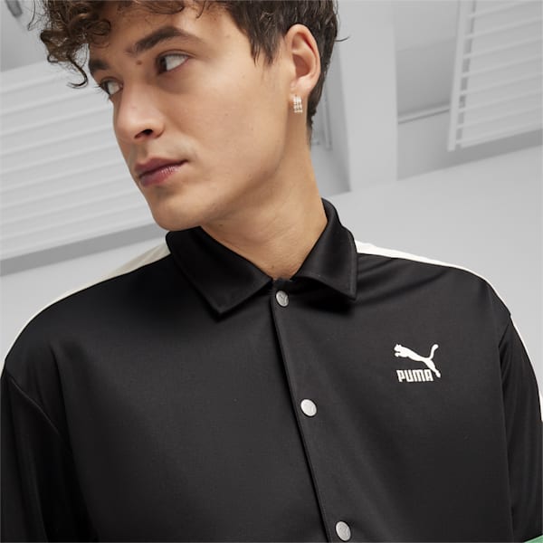 メンズ フォー ザ ファンベース T7  シューティング 半袖 シャツ, PUMA Black, extralarge-JPN