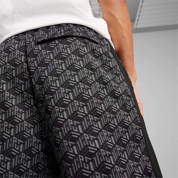 Pants recto con estampado integral para hombre T7, PUMA Black-AOP, extralarge