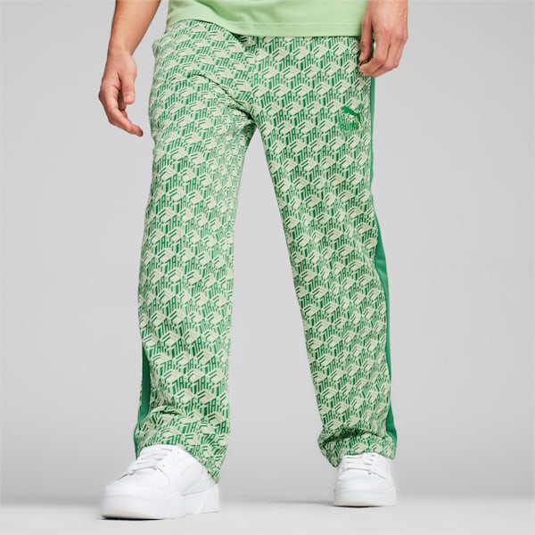 Pants recto con estampado integral para hombre T7, Archive Green-AOP, extralarge