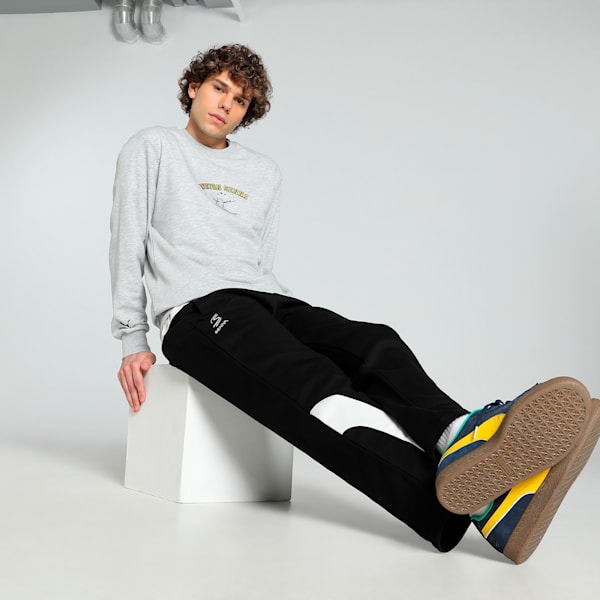 SENNA A VIDA Men's Motorsport Sweatshirt, Light Gray Heather, extralarge-IND