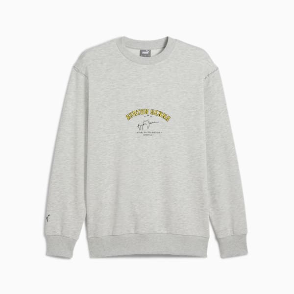 SENNA A VIDA Men's Sweatshirt, Light Gray Heather, extralarge