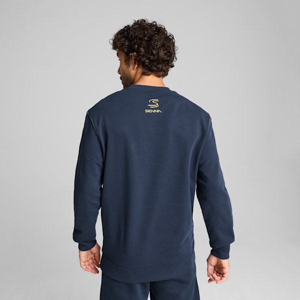 SENNA A VIDA Men's Sweatshirt, Club Navy, extralarge