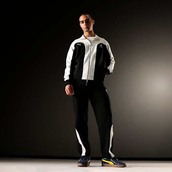 SENNA A VIDA Archive Men's Motorsport Jacket, PUMA Black, extralarge-IND