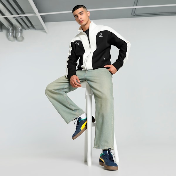 SENNA A VIDA Archive Men's Motorsport Jacket, PUMA Black, extralarge-IND