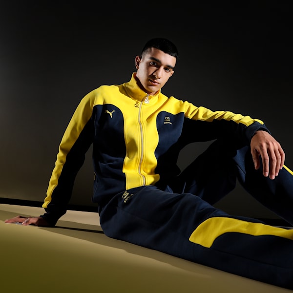 SENNA A VIDA Archive Men's Motorsport Jacket, Club Navy, extralarge-IND