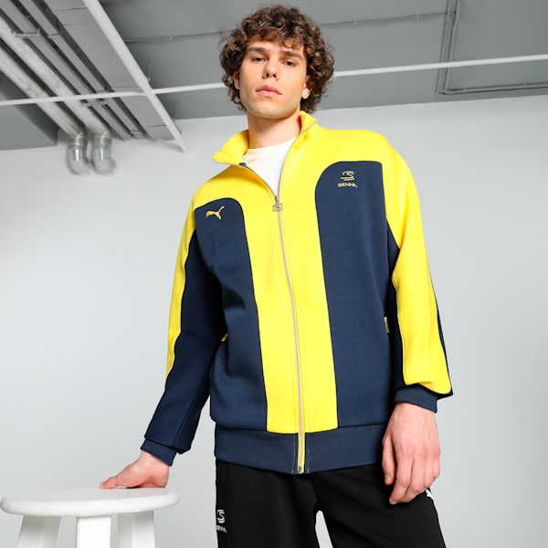 SENNA A VIDA ARCHIVE Men's Jacket, Club Navy, extralarge