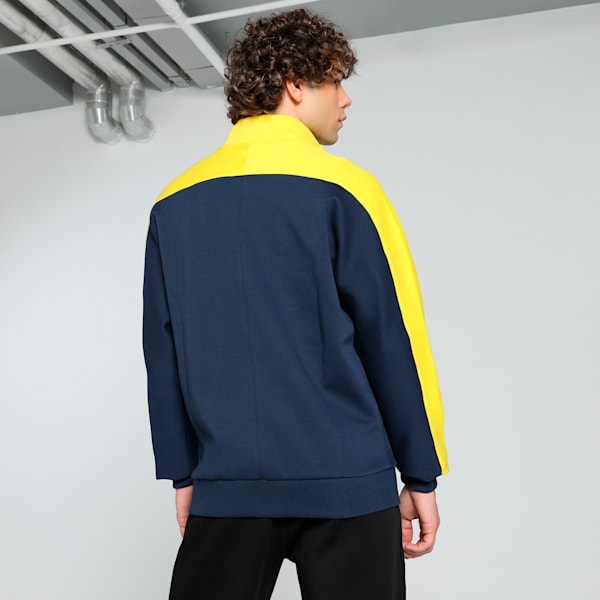 SENNA A VIDA Archive Men's Motorsport Jacket, Club Navy, extralarge-IND