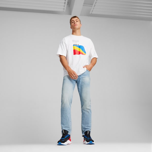 メンズ BMW MMS アレクサンダー カルダー 半袖 Tシャツ 2, PUMA White, extralarge-JPN