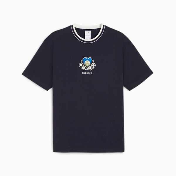 ユニセックス PUMA x PALOMO SPAIN グラフィック 半袖 Tシャツ, New Navy, extralarge-JPN