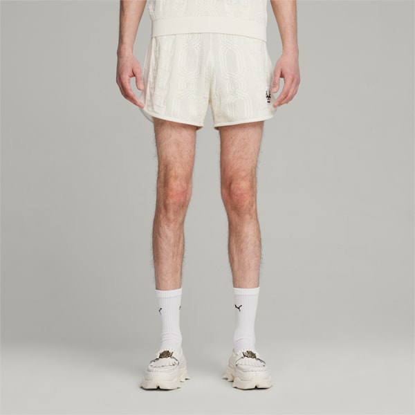 PUMA x PALOMO T7 Shorts, Warm White, extralarge