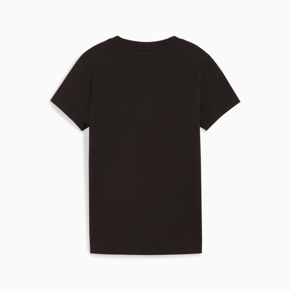 CLASSICS Shiny Logo Women's Tee, PUMA Black, extralarge