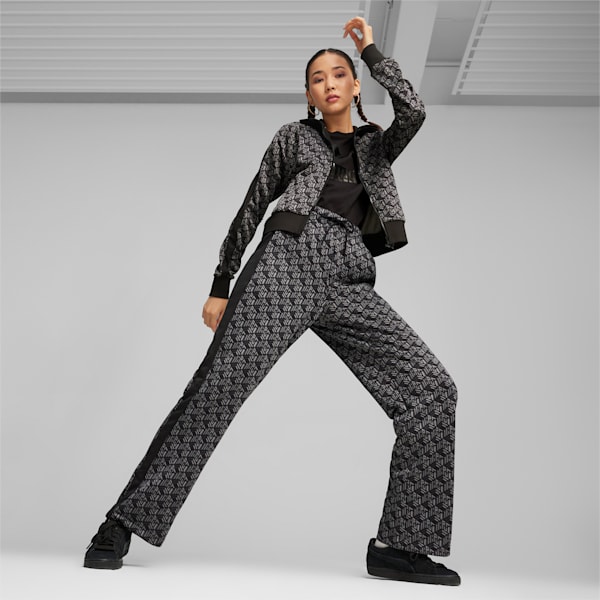 T7 Women's Straight Track Pants, Cheap Jmksport Jordan Outlet Black-AOP, extralarge