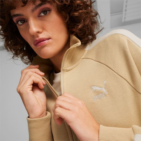 ICONIC T7 Women's Track Jacket, Prairie Tan, extralarge