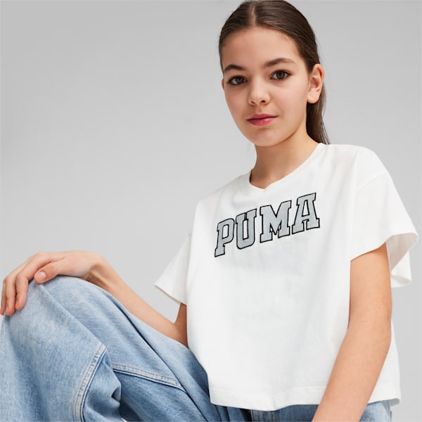 GRAPHICS DANCING QUEEN Girls' Tee, PUMA White, extralarge