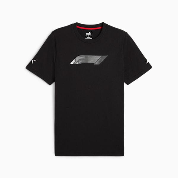 F1 Motorsport Men's Logo Graphic T-shirt, PUMA Black, extralarge-AUS