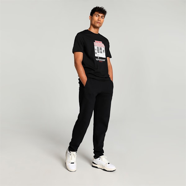 Graphics Café PUMA Men's Tee, PUMA Black, extralarge-IND