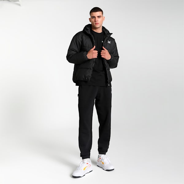 Classics Men's Padded Jacket, PUMA Black, extralarge-IND