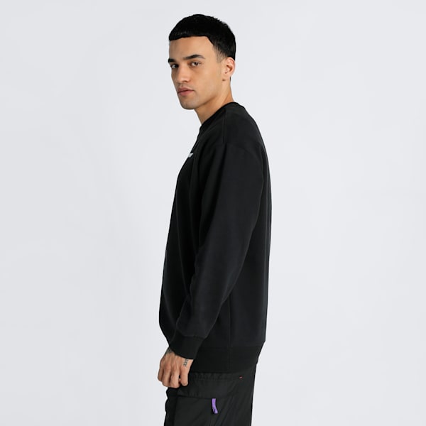 F1® Neon Energy Men's Relaxed Fit Sweatshirt, PUMA Black, extralarge-IND