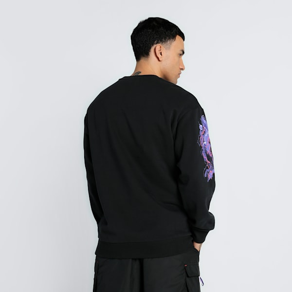 F1® Neon Energy Men's Relaxed Fit Sweatshirt, PUMA Black, extralarge-IND