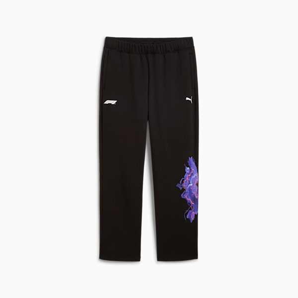 メンズ F1 ネオン エナジー スウェットパンツ 裏起毛, PUMA Black, extralarge-JPN