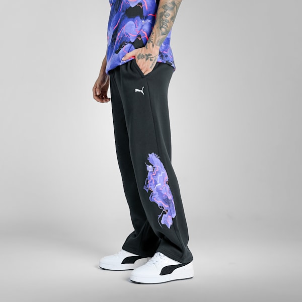 F1® Neon Energy Men's Relaxed Fit Motorsport Sweatpants, PUMA Black, extralarge-IND