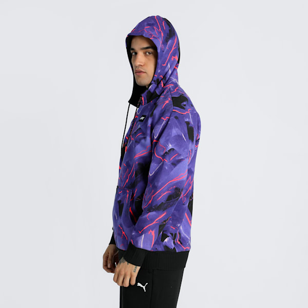 F1® Neon Energy All-Over Print Men's Relaxed Fit Motorsport Hoodie, PUMA Black, extralarge-IND