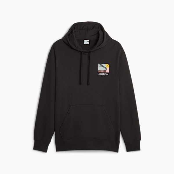 CLASSICS BRAND LOVE Men's Hoodie, PUMA Black, extralarge-IND