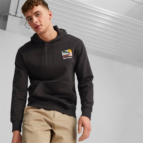 CLASSICS BRAND LOVE Men's Hoodie, PUMA Black, extralarge-IND