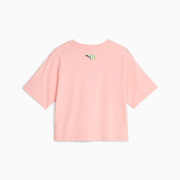 CLASSICS Brand Love Women's Tee, Peach Smoothie, extralarge-IND