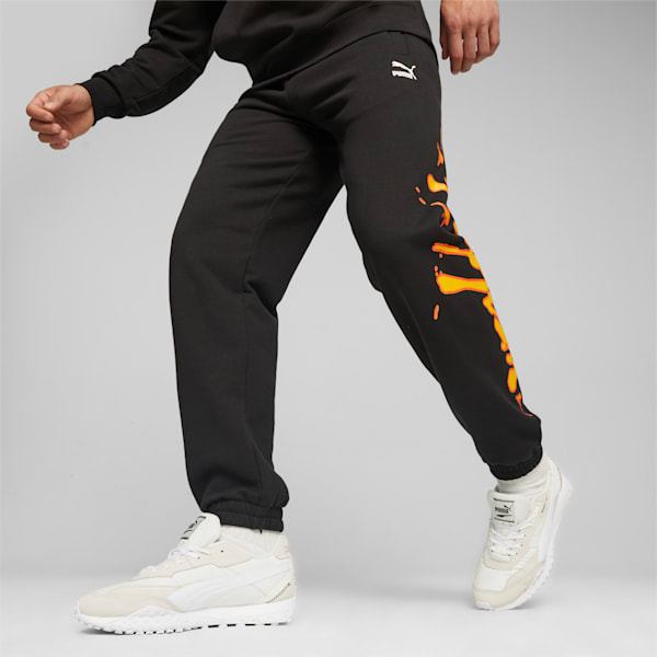 Sportswear by PUMA Worldwide Men's Sweatpants, PUMA Black, extralarge-IND