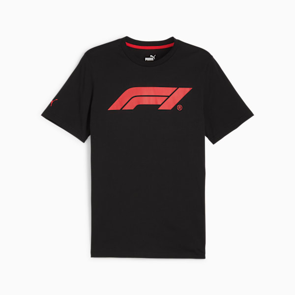 Formula 1® ESS Men's Motorsport Logo Tee, PUMA Black, extralarge