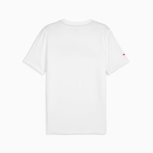 メンズ F1 ESS ロゴ 半袖 Tシャツ, PUMA White, extralarge-AUS