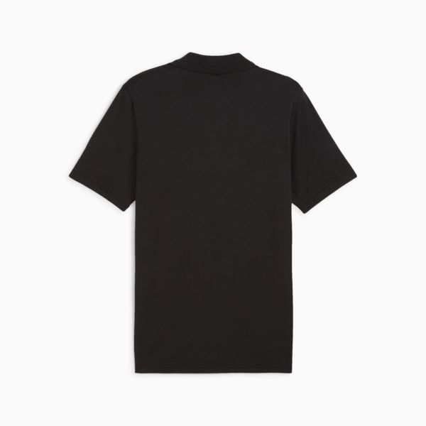F1 ESS Logo Men's Motorsport Polo, PUMA Black, extralarge