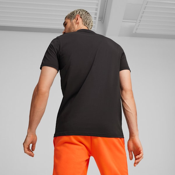 F1 ESS Logo Men's Motorsport Polo, PUMA Black, extralarge