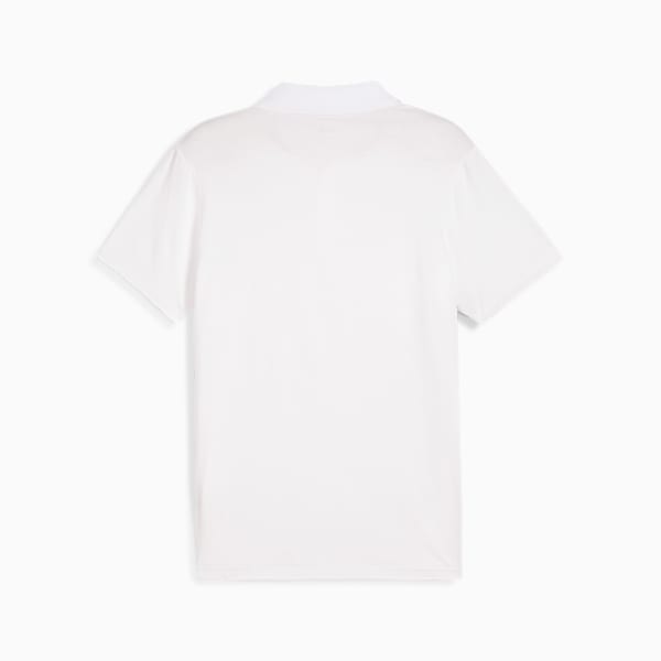 F1 Logo Men's Motorsport Polo, PUMA White, extralarge-IND