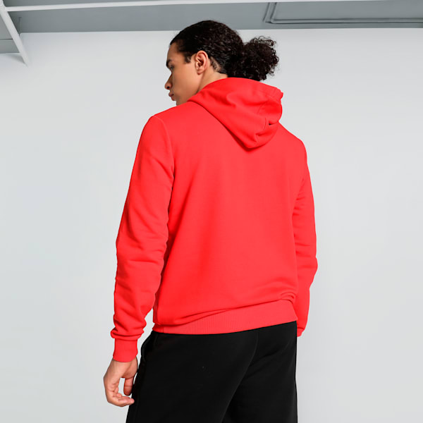 F1 Men's Motorsport Logo Hoodie, Pop Red, extralarge-IND