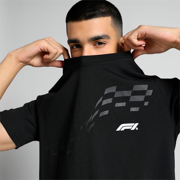 F1 Motorsport Graphic Men's T-shirt, PUMA Black, extralarge-IND