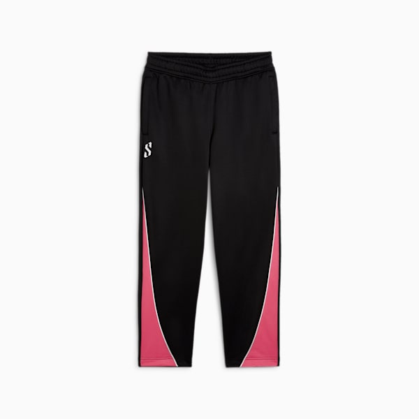 Scoot x Northern Lights T-73 Men's Pants, PUMA Black-Glowing Pink, extralarge