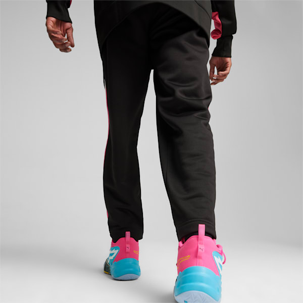 Scoot x Northern Lights T-73 Men's Pants, PUMA Black-Glowing Pink, extralarge