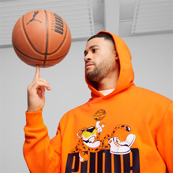 PUMA HOOPS x CHEETOS Men's Hoodie, Rickie Orange, extralarge-AUS