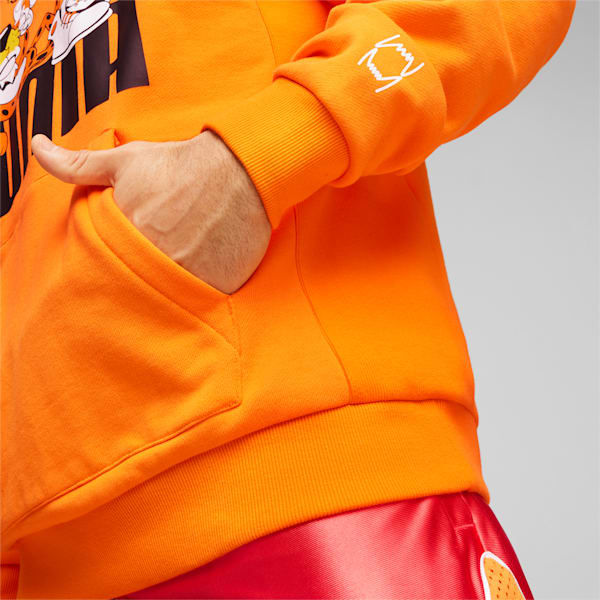 PUMA HOOPS x CHEETOS Men's Hoodie, Rickie Orange, extralarge-AUS