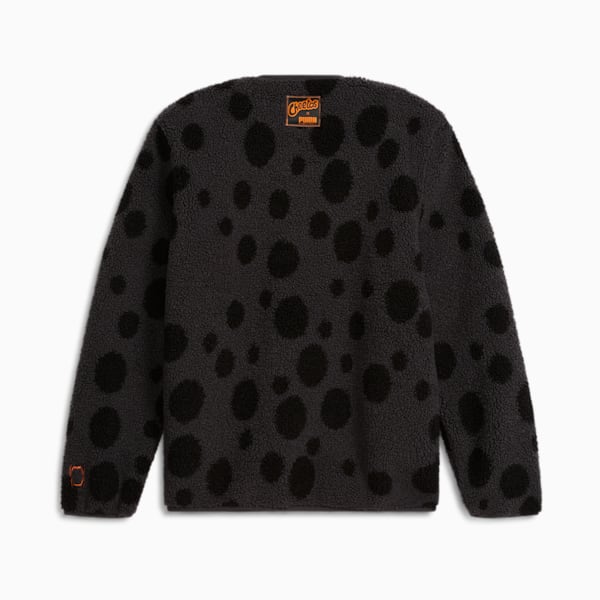 PUMA HOOPS x CHEETOS® Men's Sherpa Sweater, PUMA Black, extralarge